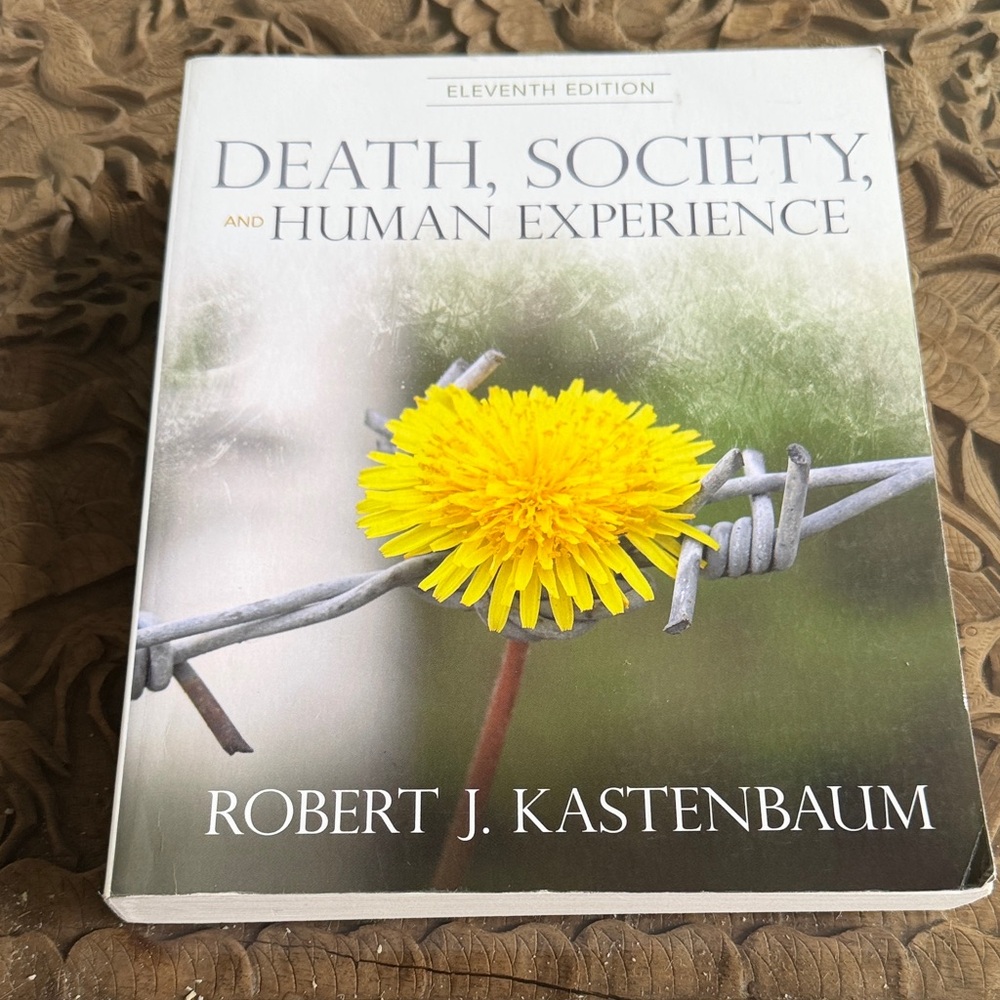 Death, Society, and Human Experience Book